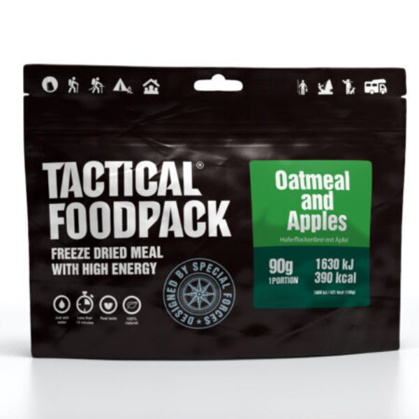 Oatmeal and Apples Tactical Foodpack outdoornahrung hiking food 450x450
