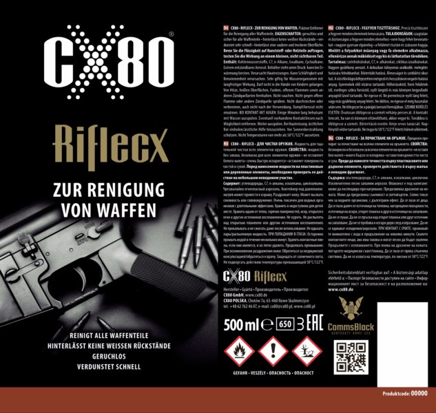 RIFLECX Waffenreiniger 500 ml DE 08 09 2021 4