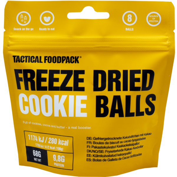 Tactical Foodpack freeze dried cookie balls 600x600