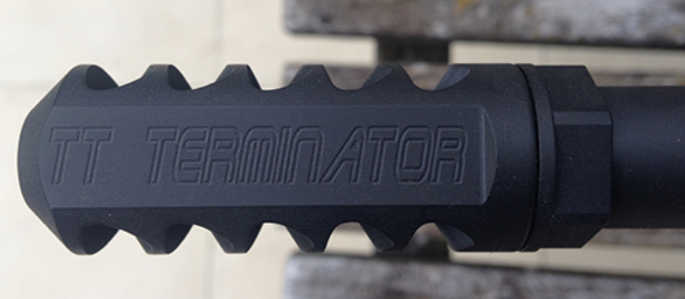 Tt terminator muzzle brake on rpr 015 2