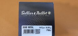 .308 Win Sellier & Bellot Munition - 200 Stk. in 4x 50 je Pkg.
