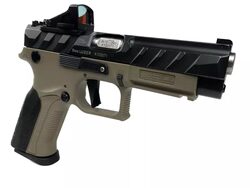 Grand Power Q100 Mk23 FDE Kal. 9mm Luger mit GPO Red Dot - € 1.049,-