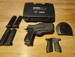 Arex Alpha SA/DA 980,-FP Vollstahlpistole wegen Platzmangel im ZWR zu verkaufen