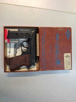 Walther PPK Manurhin 7,65 mm browning Gendarmerie Steiermark, Polizei Sammler , Originale Verpackung und Gebrauchsanweisung