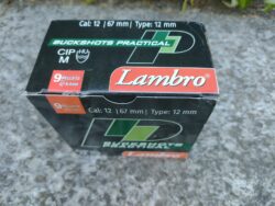 LAMBRO 12/67 BUCKSHOT PRACTICAL (VE 25) 32,5 9 x 8,7mm 12mm