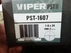 Vortex viper pst gen 2 VMR-2 MRAD 1-6x24 mit Montage